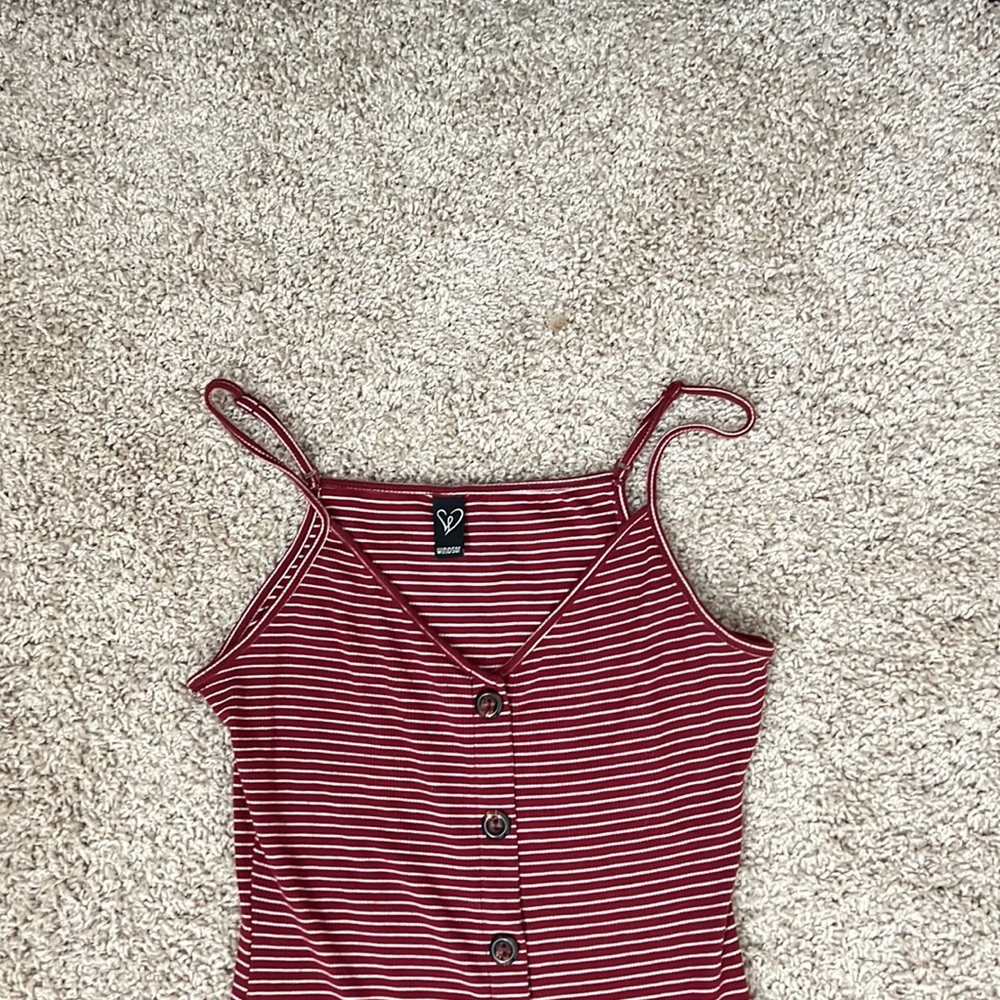 Windsor Store Striped Ribbed Dress - Picture 3 of 5